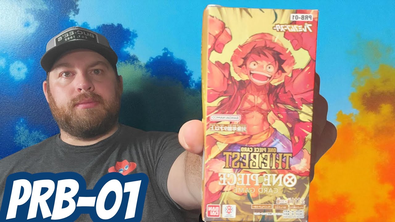 One Piece PRB-01 THE BEST Japanese Booster Box Opening!