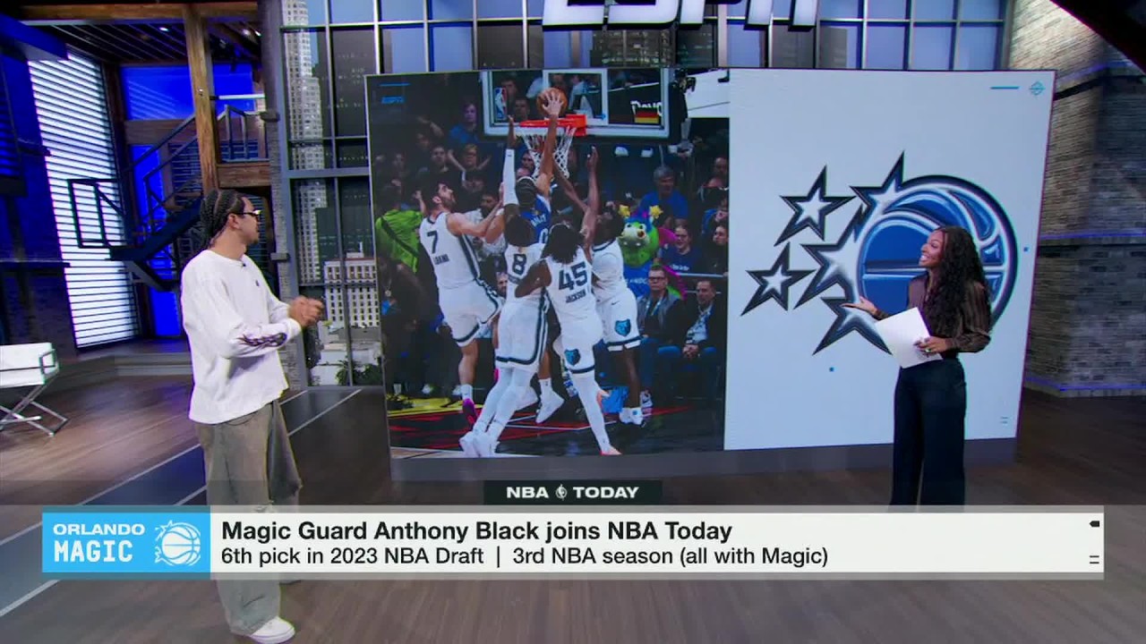 Anthony Black breaks down his dunk over 4 Grizzlies players + End-of-season goals | NBA Today