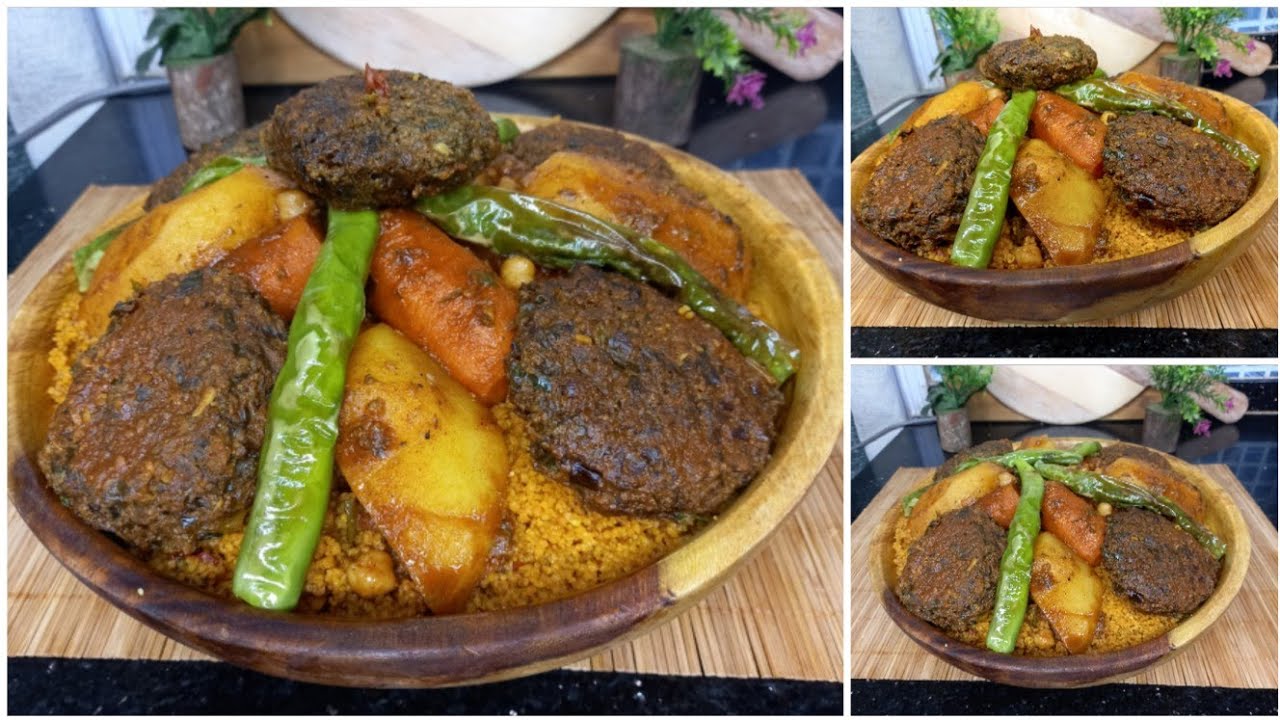 المطبخ التونسي :كسكسي تونسي بالشبتية يعمل 66كيف مع طريقة تحضير الشبتية خطوة بخطوة chibtiya tunisien