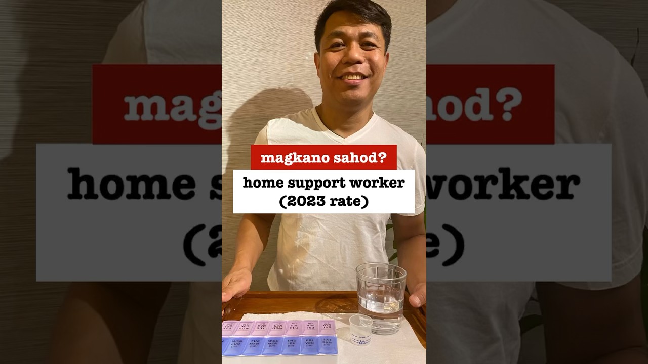 magkano sahod ng caregiver sa Canada (2023 rate) #caregiversalary  #canada  #ofw #trendingshorts