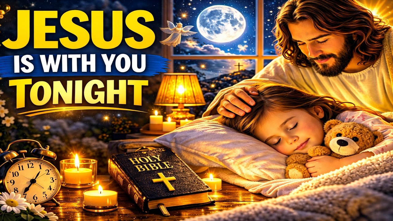Sleep Peacefully With Jesus Tonight ✨ Calm Christian Music for Deep Sleep