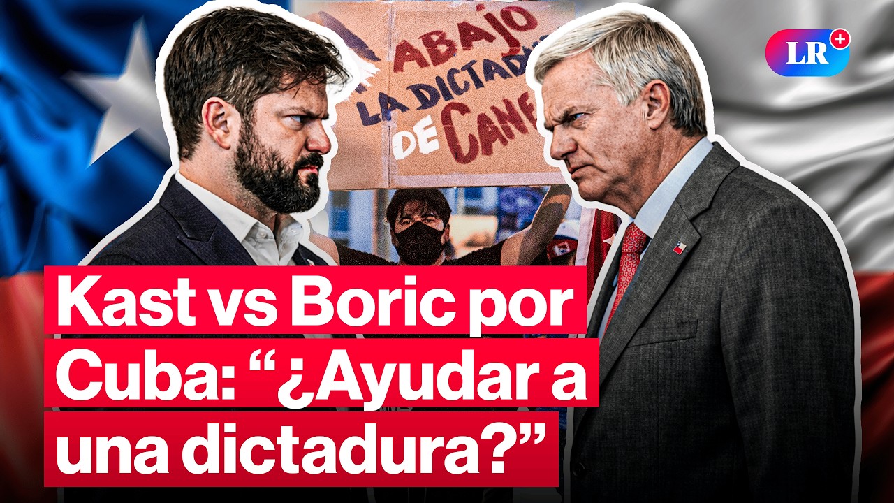 Choque en Chile: El presidente electo José Antonio Kast rechaza ayuda humanitaria a Cuba #LR