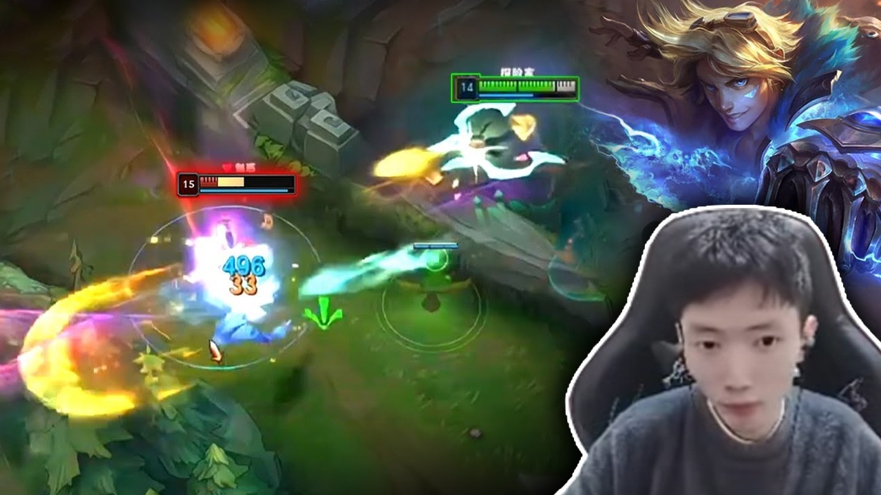 2255LP Ezreal : His Skill Shots is so CLEAN, He just Don't Miss - Engsub