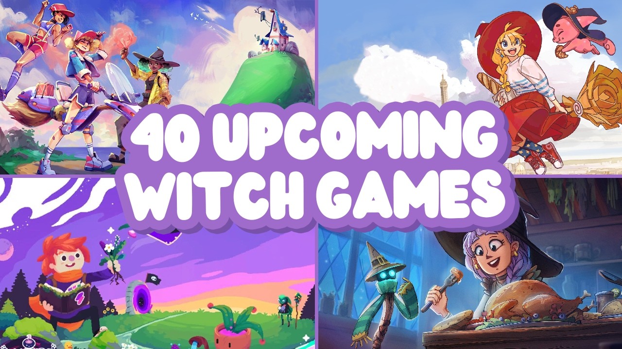 40 Upcoming Magical Witch Games ✨