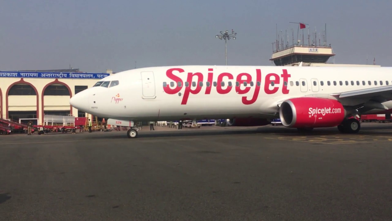 PATNA AIRPORT | SPICEJET FLIGHT SIGNALLING |