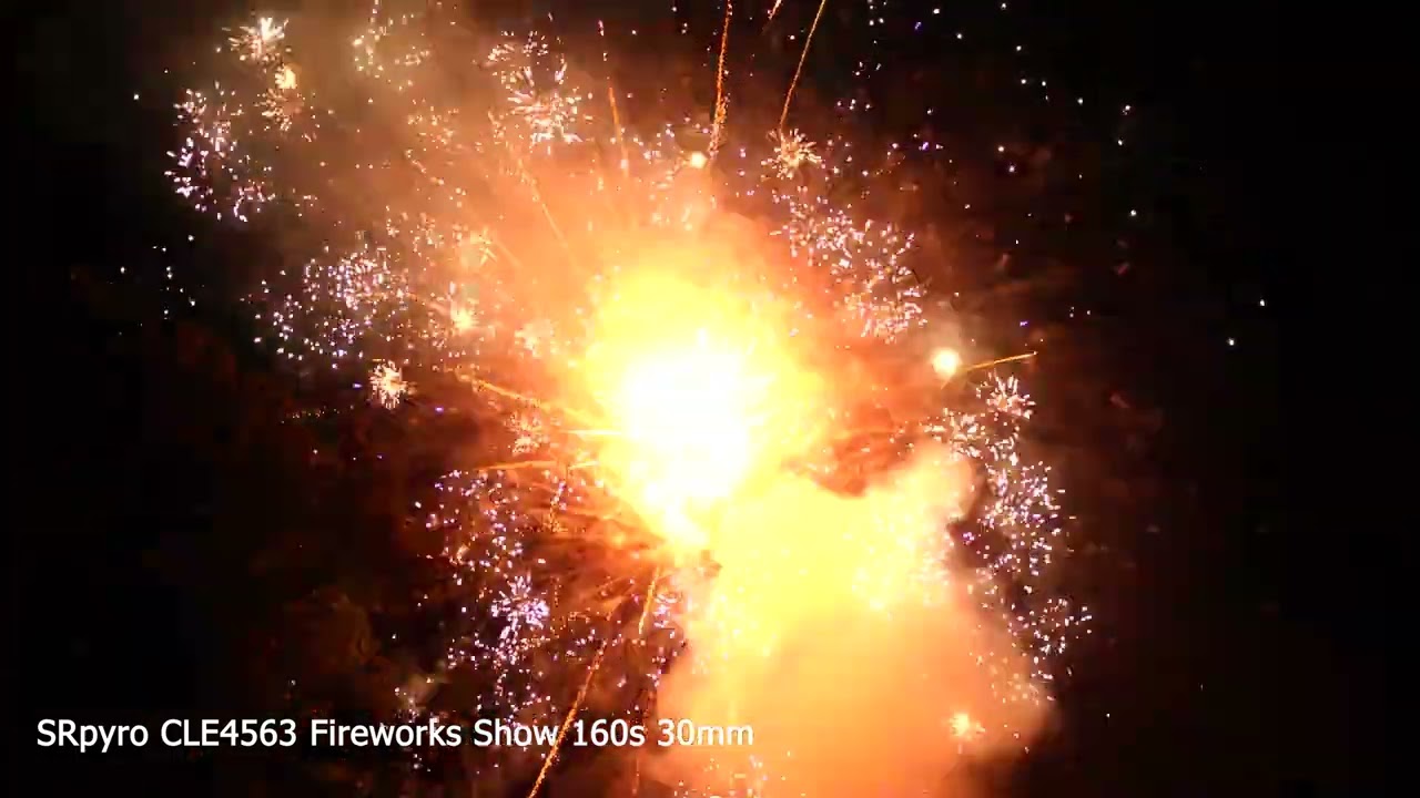 SRpyro CLE4563 Fireworks Show 160s 30mm
