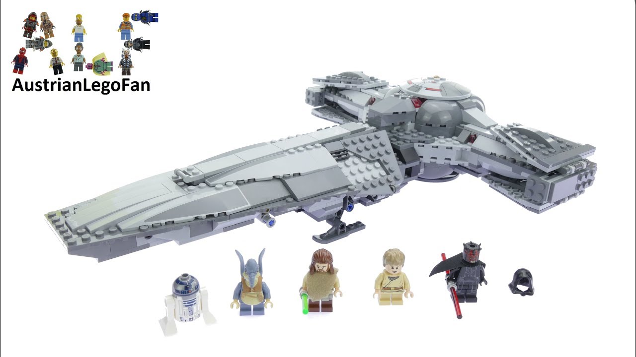 Lego Star Wars 75096 Sith Infiltrator  Speed Build