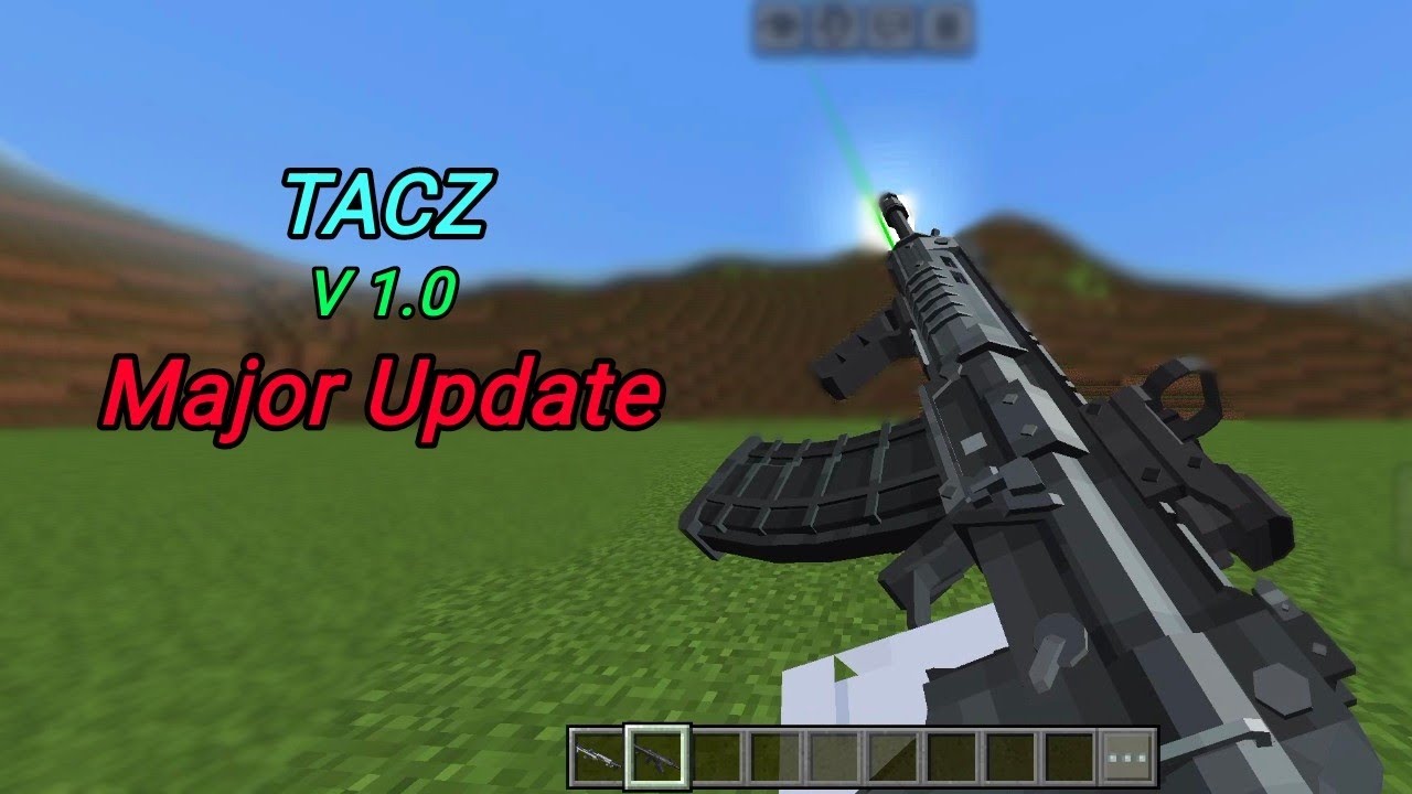 Minecraft PE Addon TACZ 1.0 (Major Update)✅