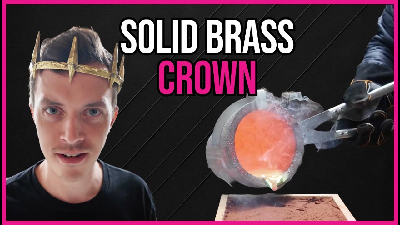 How I Sand-Cast a Brass Crown Fit for a Battle King
