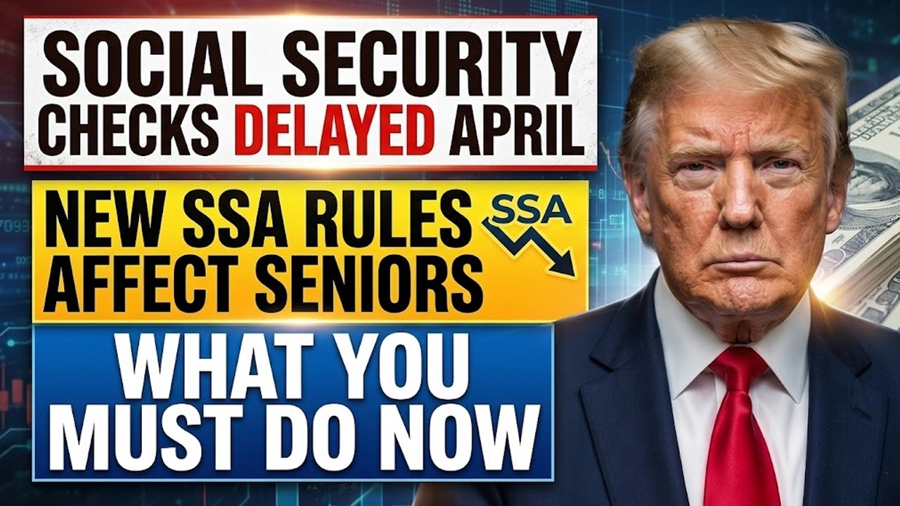 Social Security Checks Delayed in April 2026 Due to New SSA Rules &mdash; What Seniors Must Do Now
