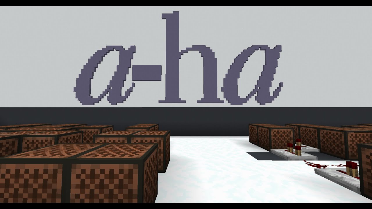 A-ha - Take On Me [Minecraft Noteblocks]