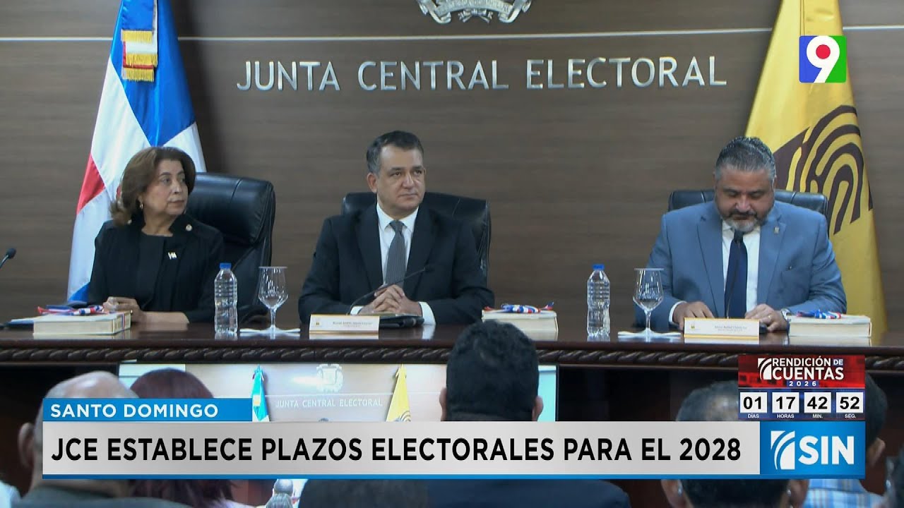 JCE establece plazos para primarias y elecciones | Primera Emisión SIN