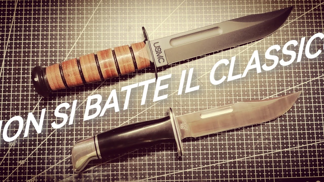 KA BAR 1217 USMC e BUCK 119 