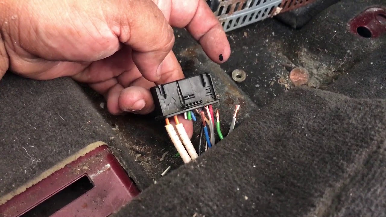 2003 Saab 9-3 fiber optic radio bypass helpful hint