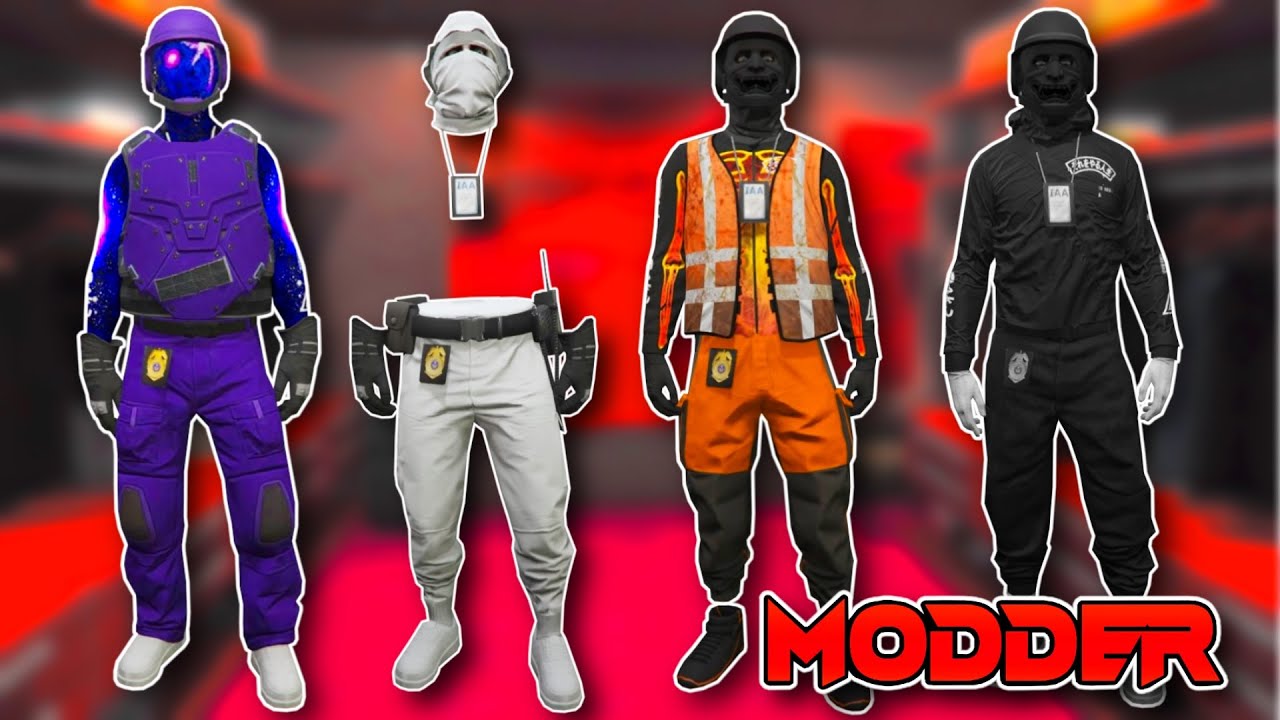 ✔AVOIR PLUSIEURS TENUES MODDER EN M&Ecirc;ME TEMPS | Gta 5 Online !