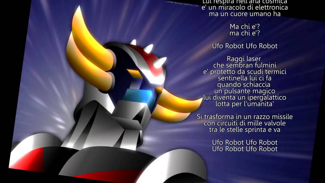 Goldrake, Ufo Robot - Sigla e testo