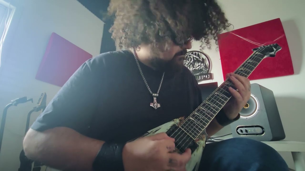 Belphegor - Diaboli Virtus in Lumbar Est - Guitar Cover