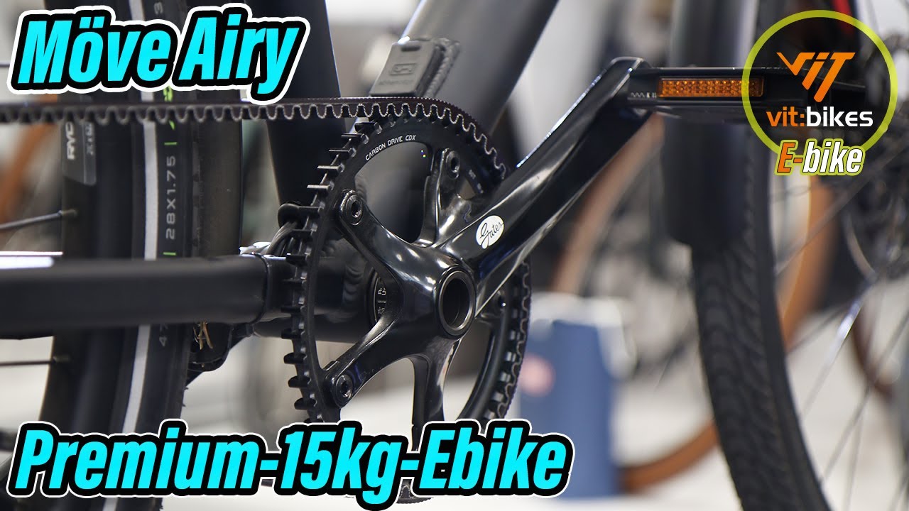 Möve E-Fly Airy - Konkurrent zu Ampler, Cowboy oder VanMoof? - vitbikesTV