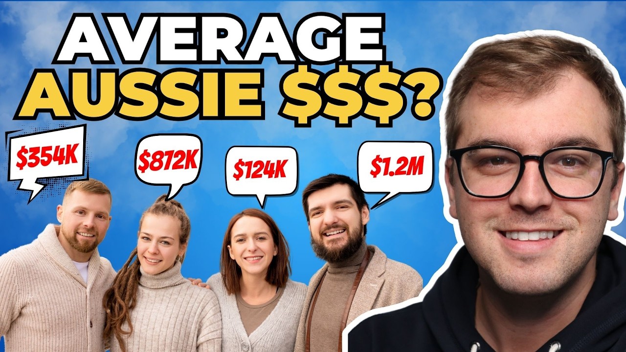 Financial Statistics of the Average Australian (Eye-Opening)