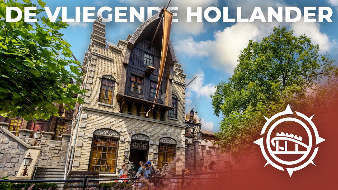 🇳🇱 EFTELING: De Vliegende Hollander | Attractie Walkthrough 4K