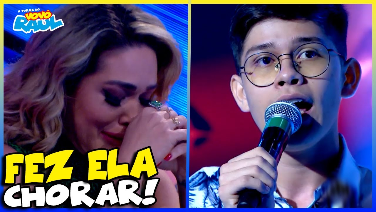 GUSTAVO SOUZA FAZ JURADA CHORAR COM A MÚSICA 
