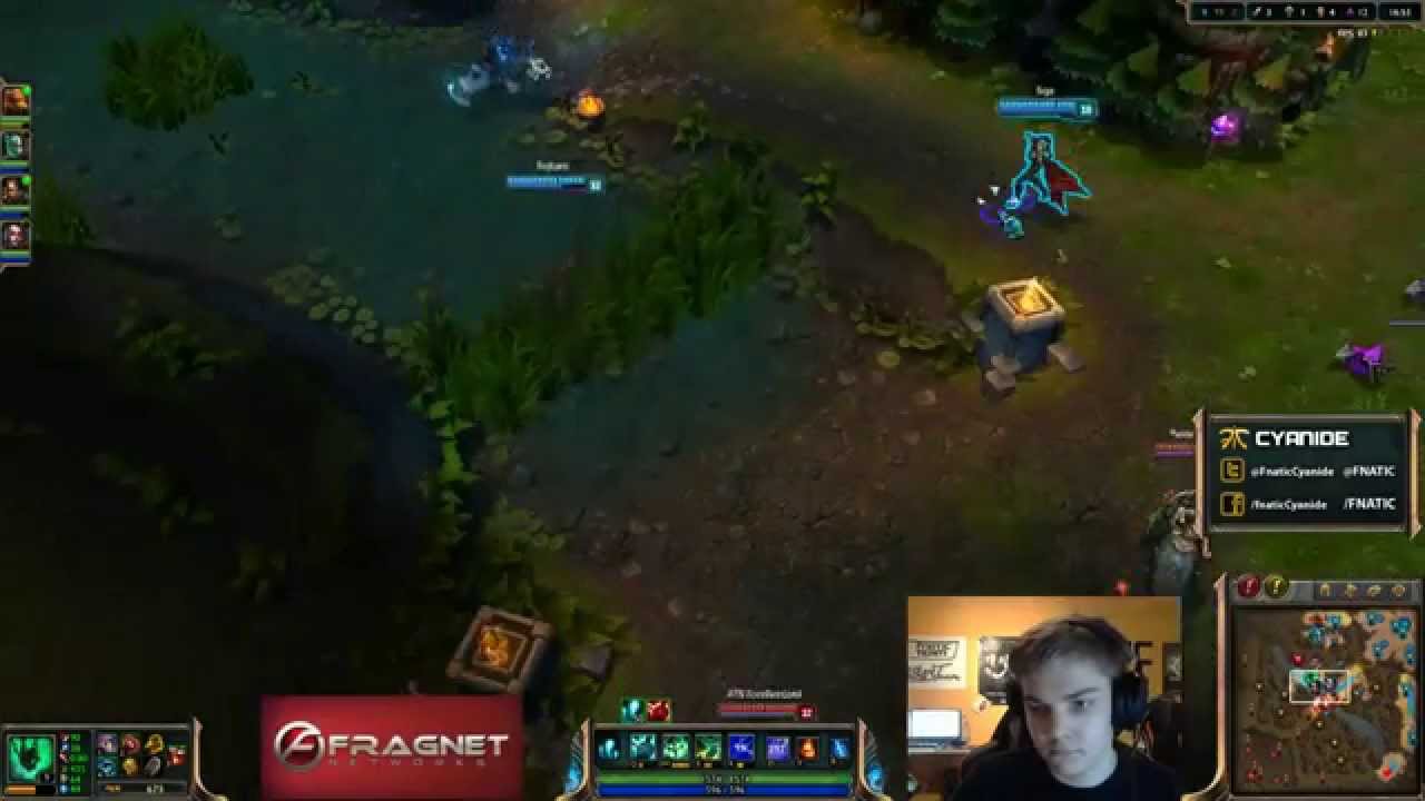 Fnatic Cyanide - Thresh vs Leona [Team Fnatic Ranked 5s]