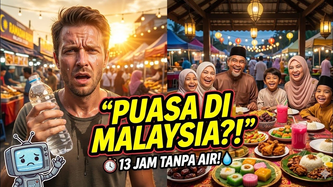 “Datang Nak Melancong, Terjebak Puasa! Reaksi Pelancong Asing di Malaysia Memang Tak Sangka!”