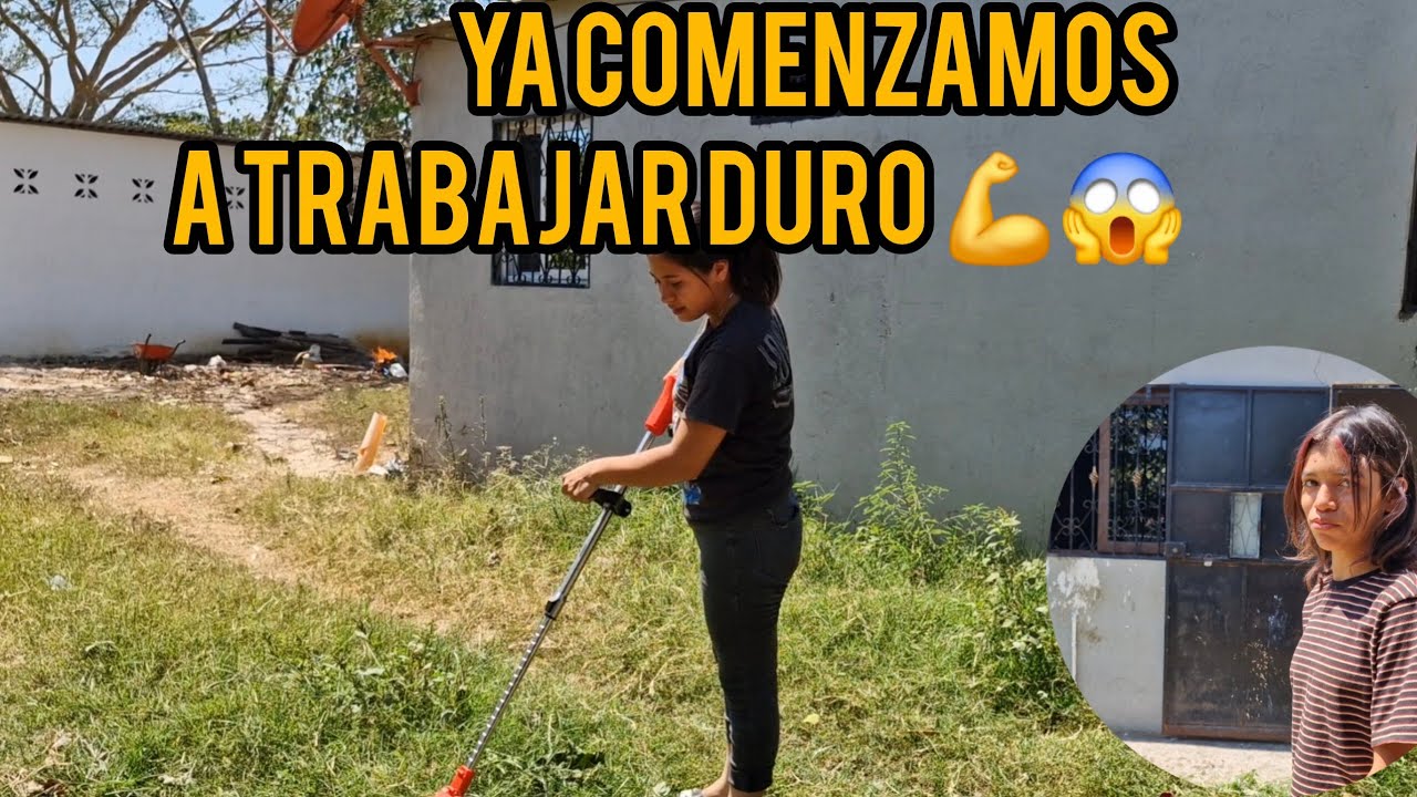 ❓️Bueno Ya Mariana Ti3ne Otro🥹 Trabajo De Cortar Sesped😨