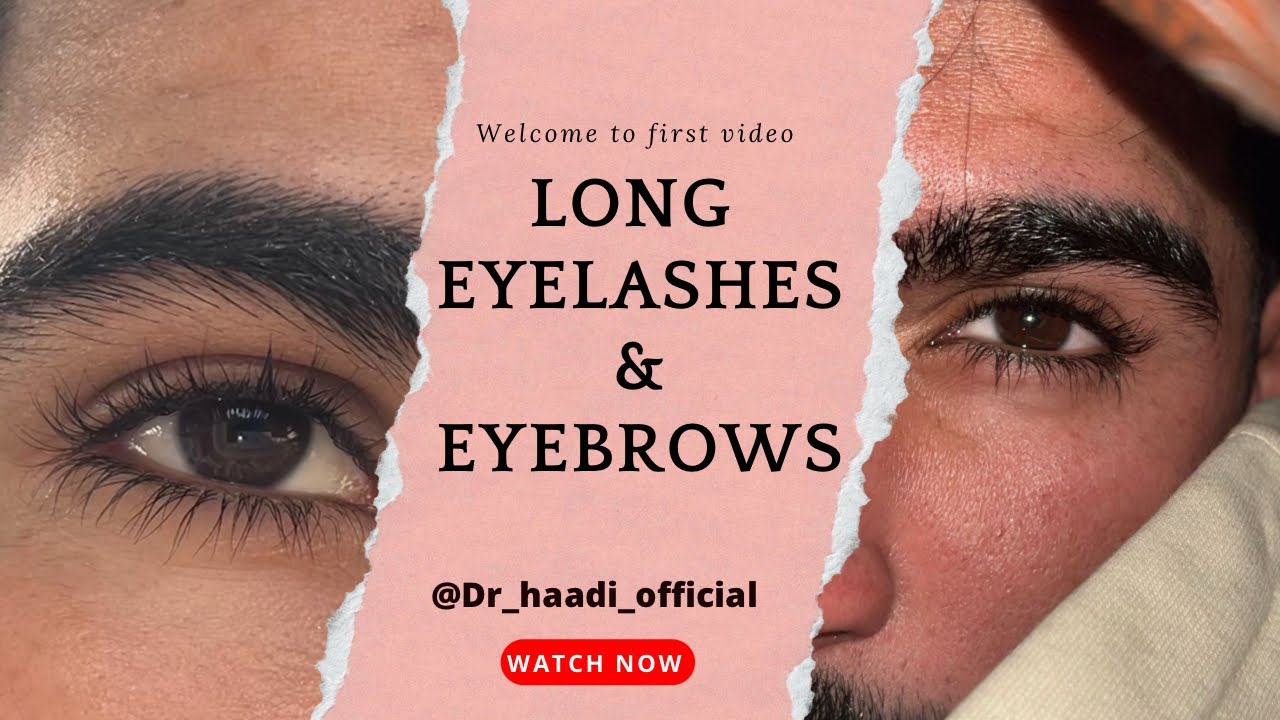 how to Grow long, thick healthy eyelashes and eyebrows