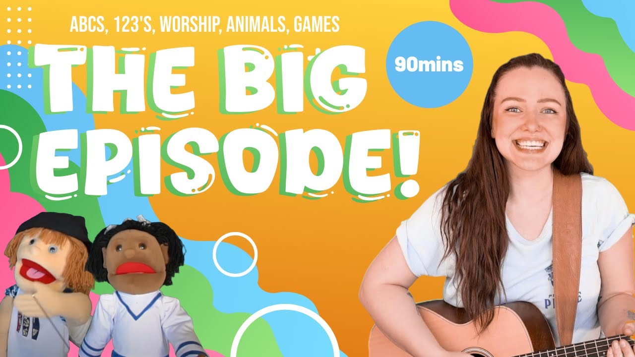 90 Minute Christian Toddler Learning and Singing Episode. | Little Lights, Preschool Compilation