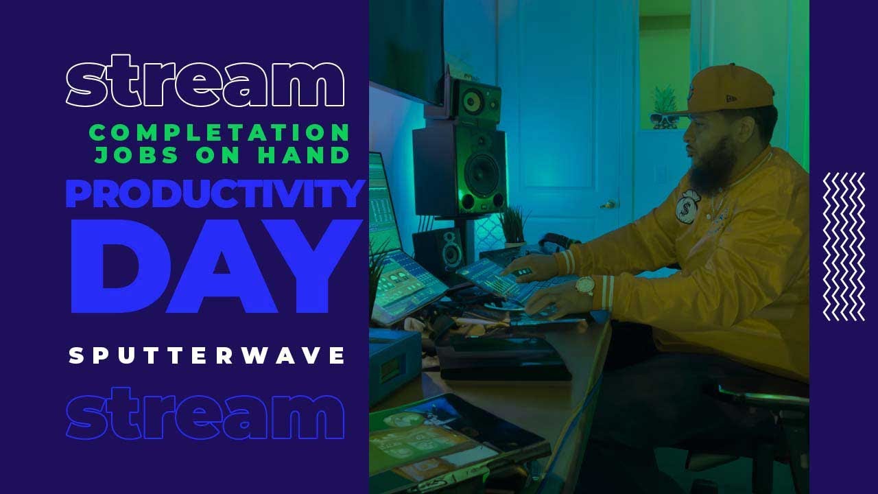 Productivity Stream With @MixedByLuzity ( Music + Chill Work )