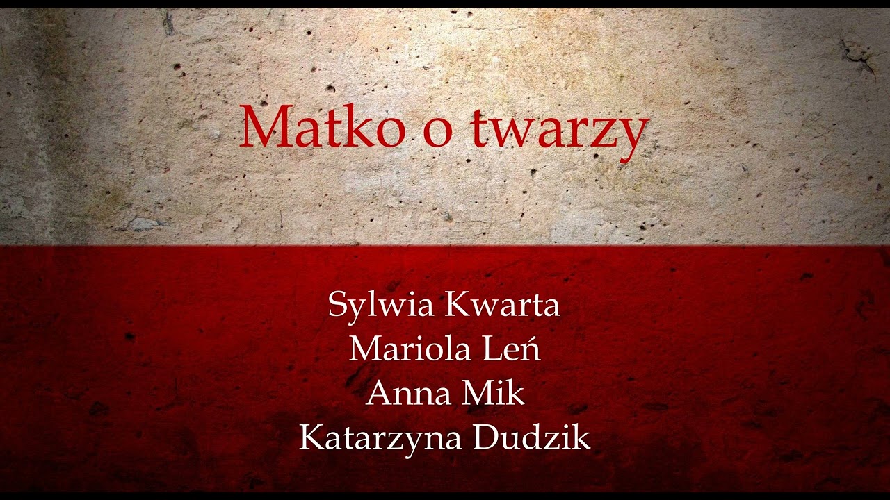 Matko o twarzy