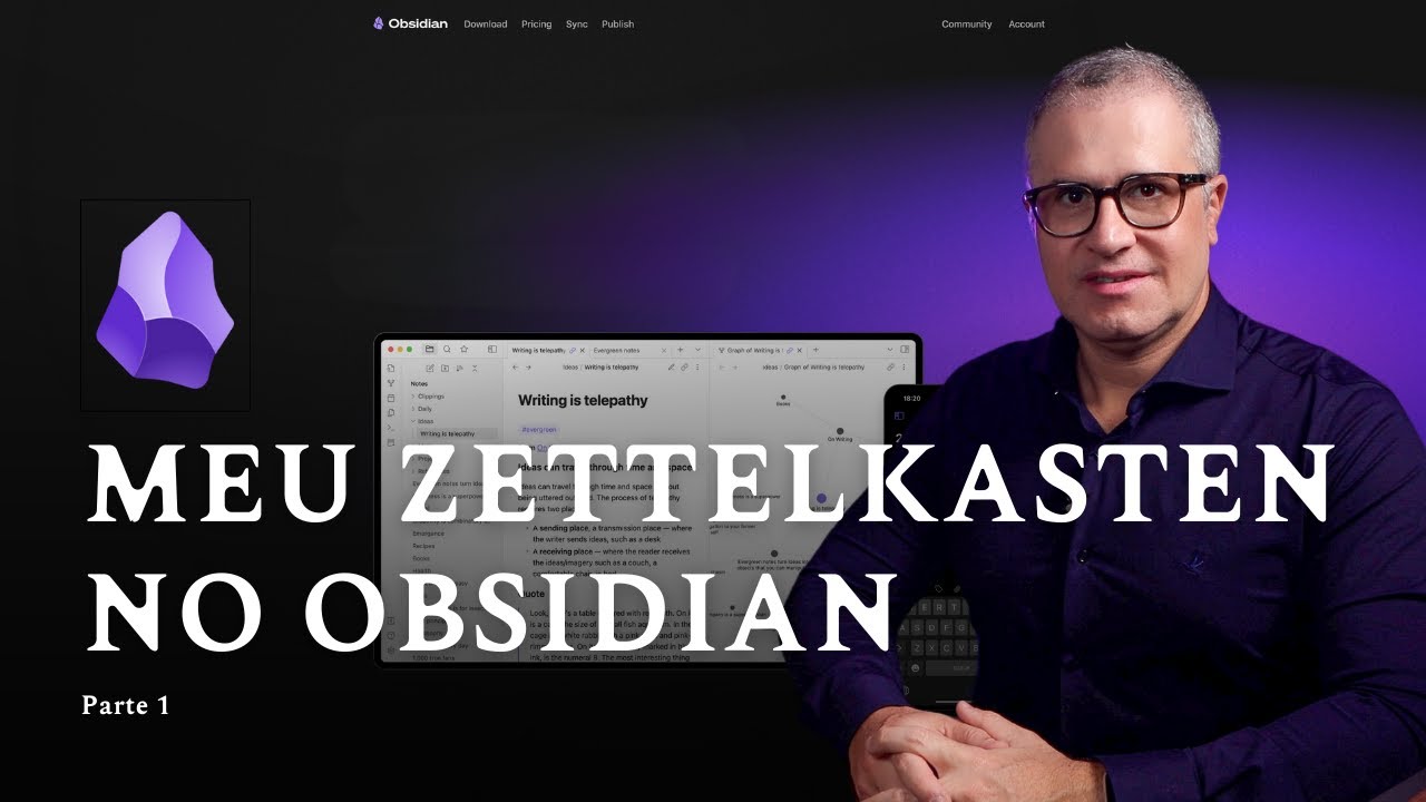 Meu Zettelkasten no Obsidian. Parte 1