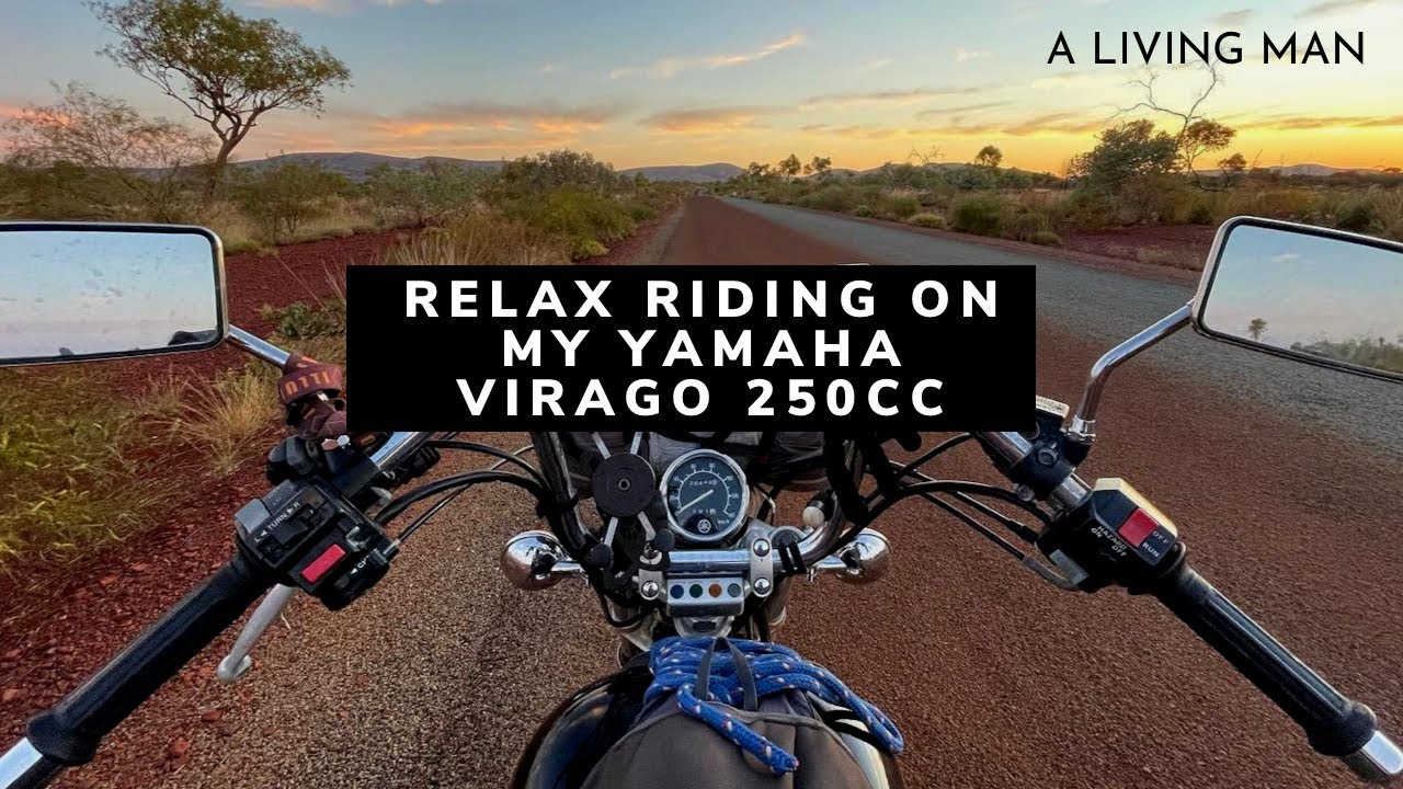 Riding my YAMAHA Virago 250cc across AUSTRALIA (Chill Out)