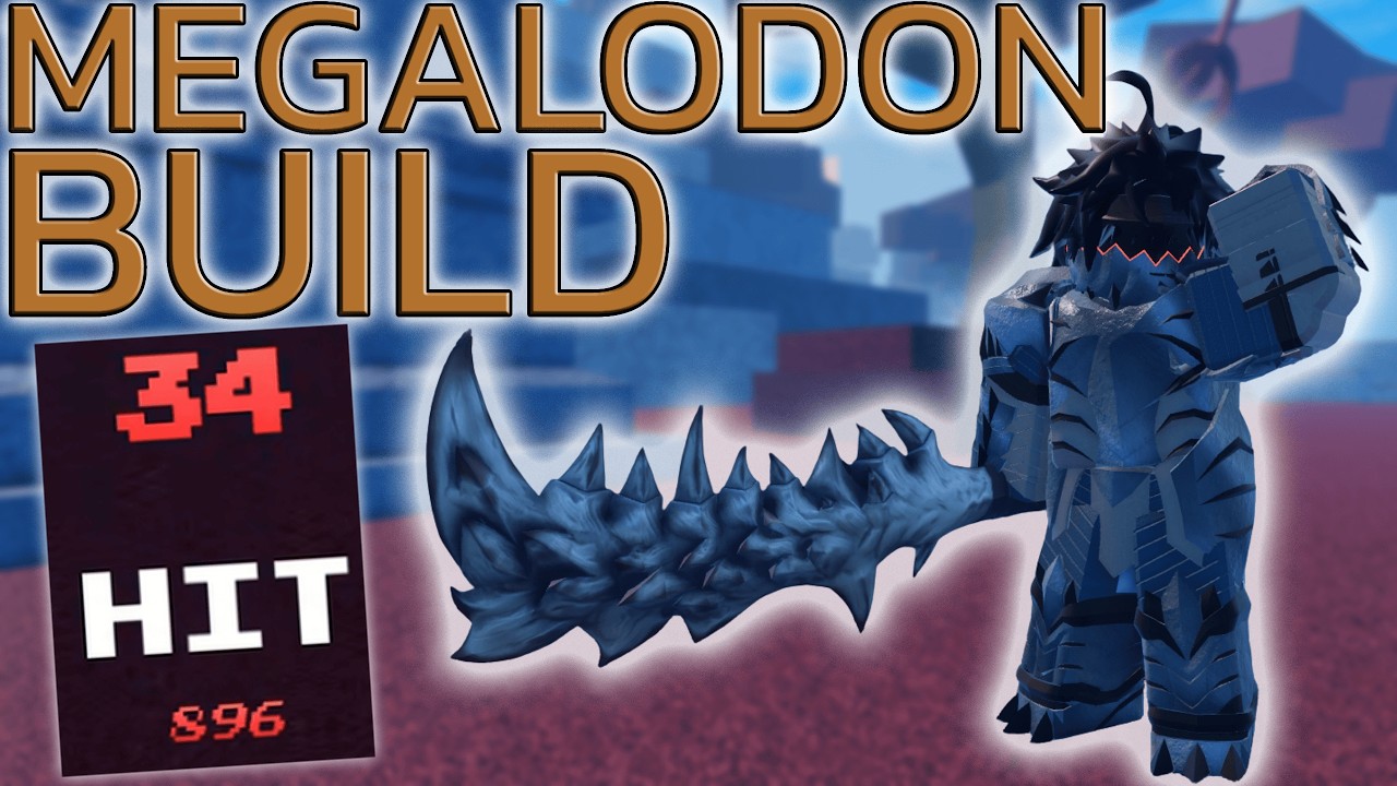 [GPO BR] THE MEGALODON BUILD IS PEAK!! (13k+ DAMAGE!)