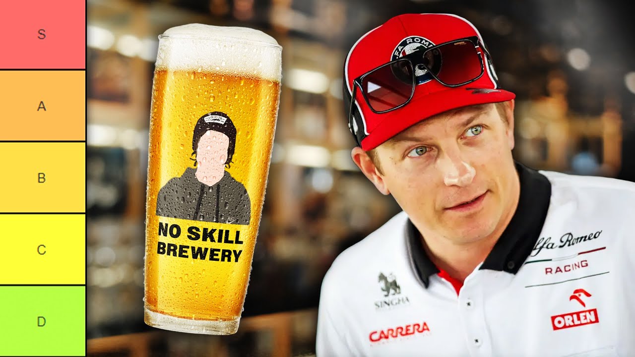 Ranking F1 Drivers I'd go for a Pint with