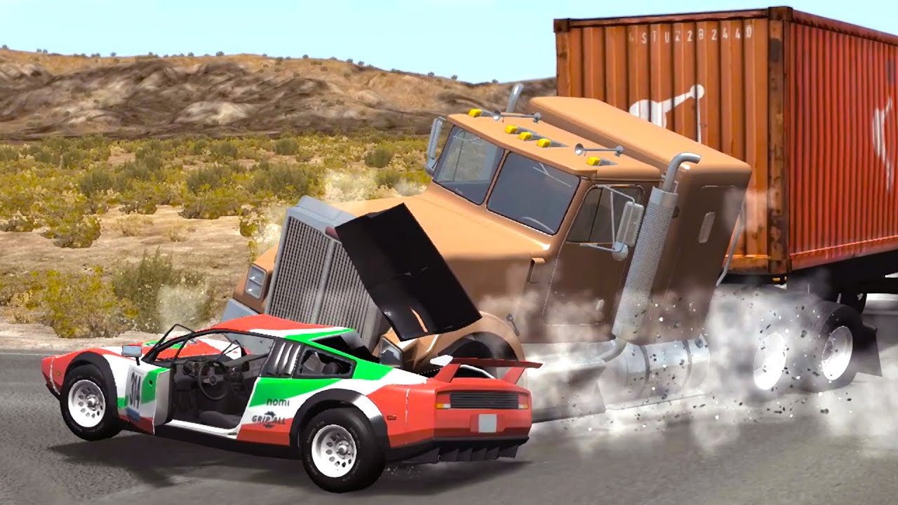BeamNG Drive High Speed Crashes #31
