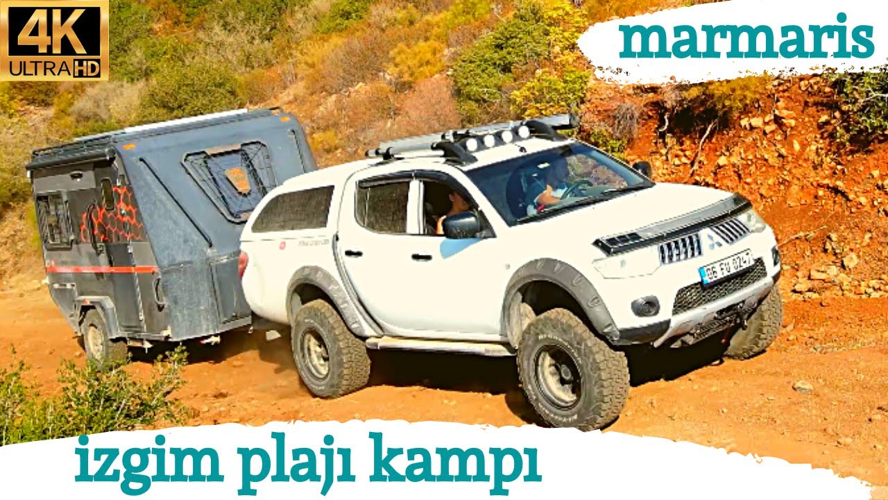 OFFROAD CARAVAN CAMP - OCTOPUS PARADISE - IZGIM BEACH CAMP ВИДЕО - CARAVAN LIFE