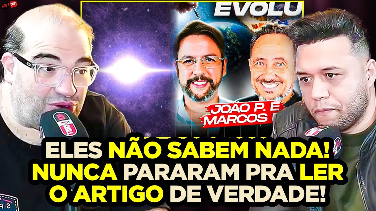 BOMBA! SACANI QUEBRA CRIACIONISTAS NO ARGUMENTO: 