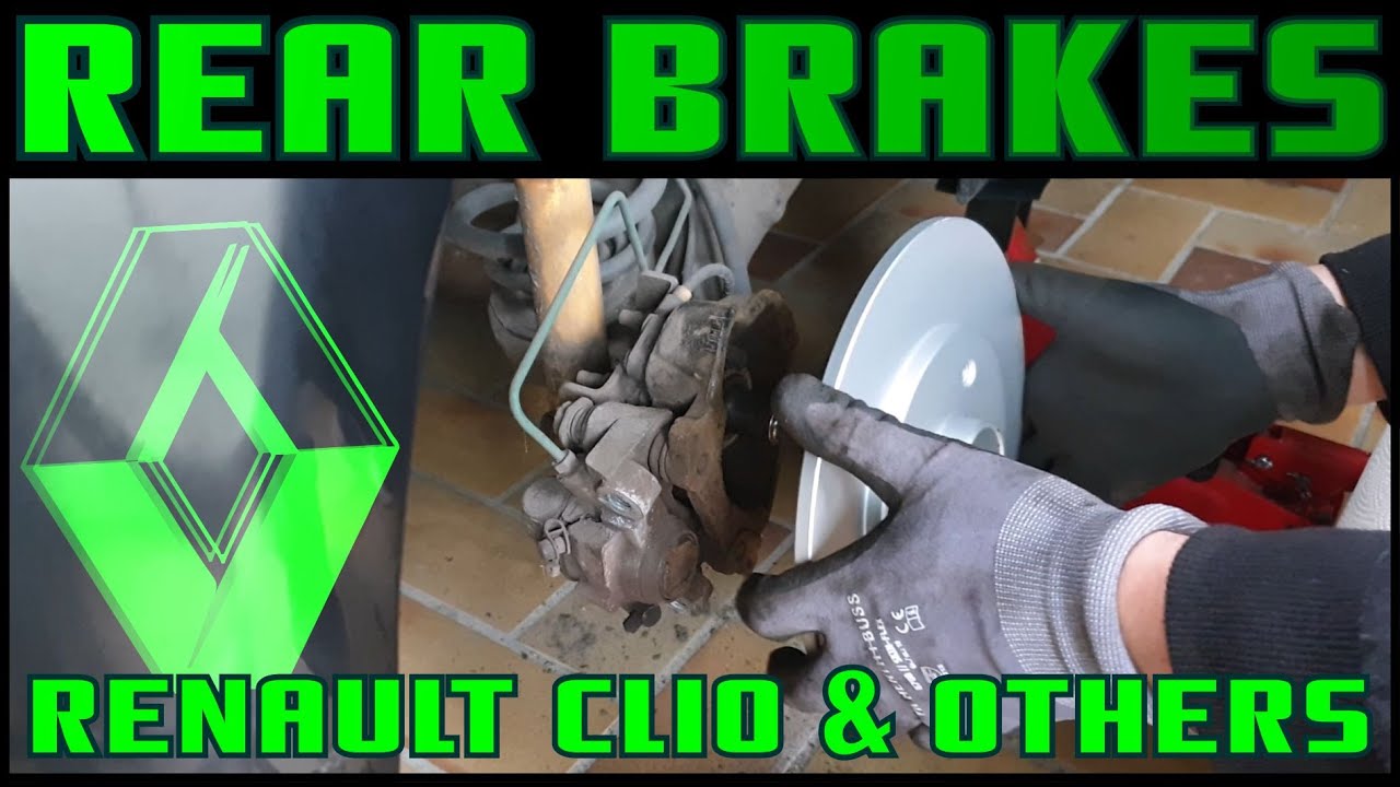 #Tutorial 11: Change Rear Brakes Renault Clio B 2.0 16V RS & other Renaults