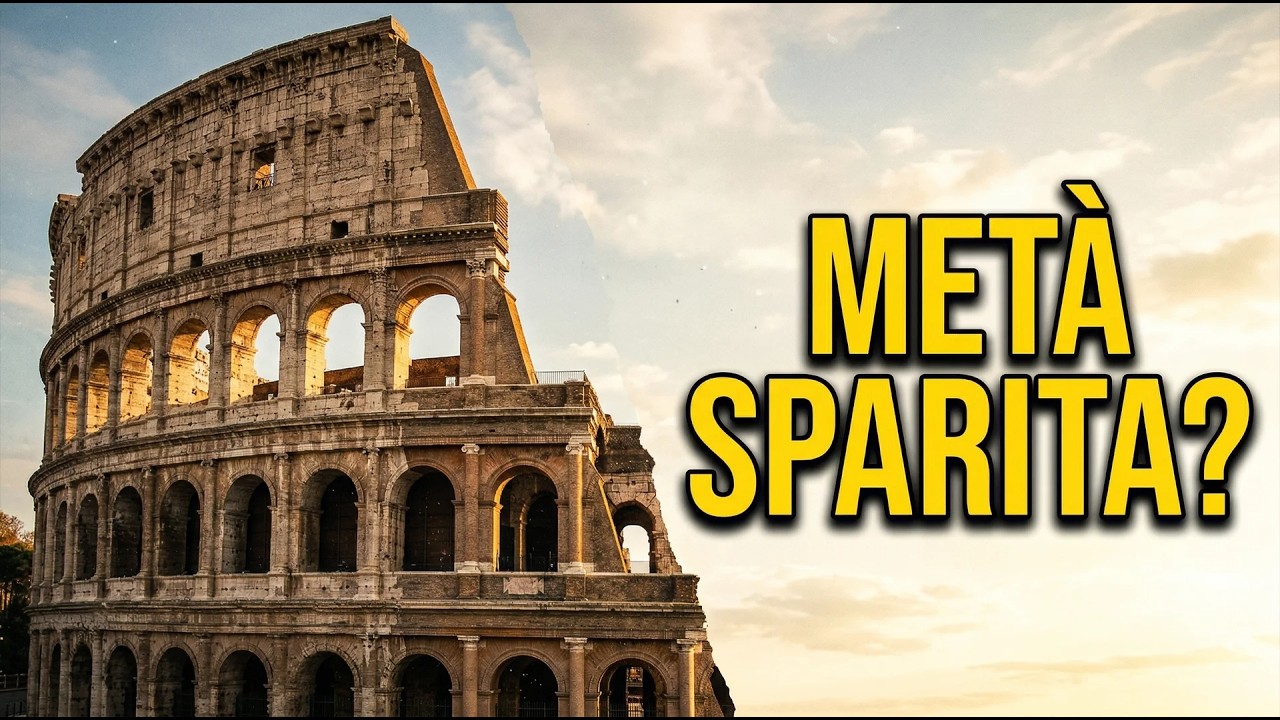 Perché al Colosseo manca una metà?