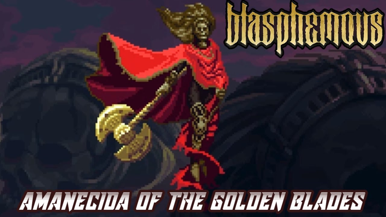 Blasphemous: The Stir of Dawn - Amanecida of the Golden Blades [No Damage | Sword Only]