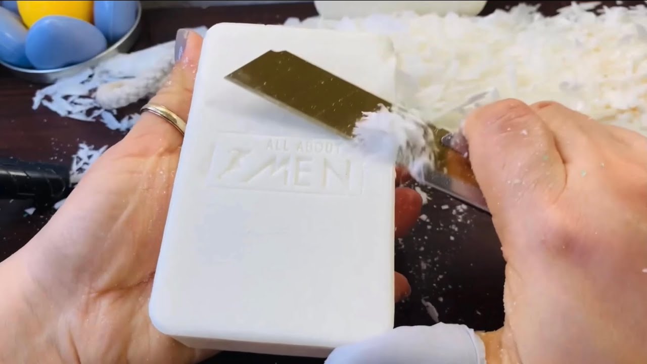 CUTTING BAR SOAPS: 🩶◻️⬜️ ALL MAN 🤍