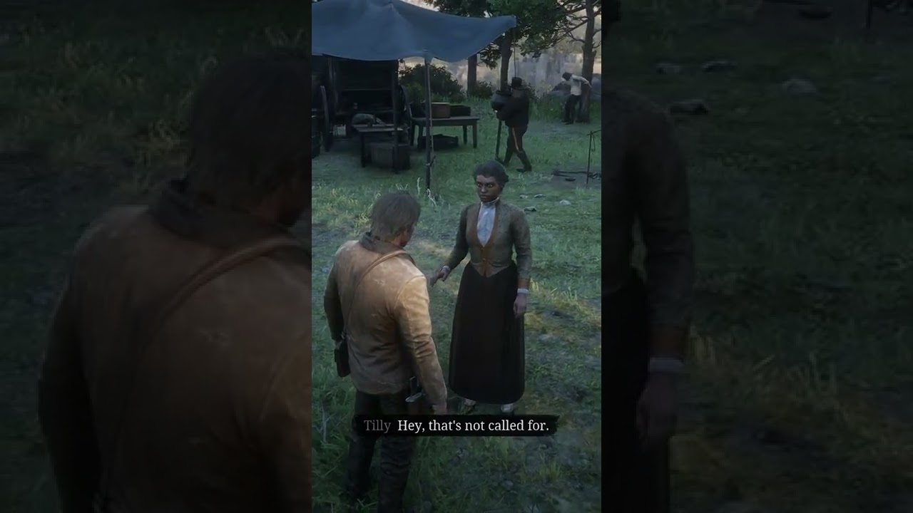 Arthur Flirting with Tilly | RDR2