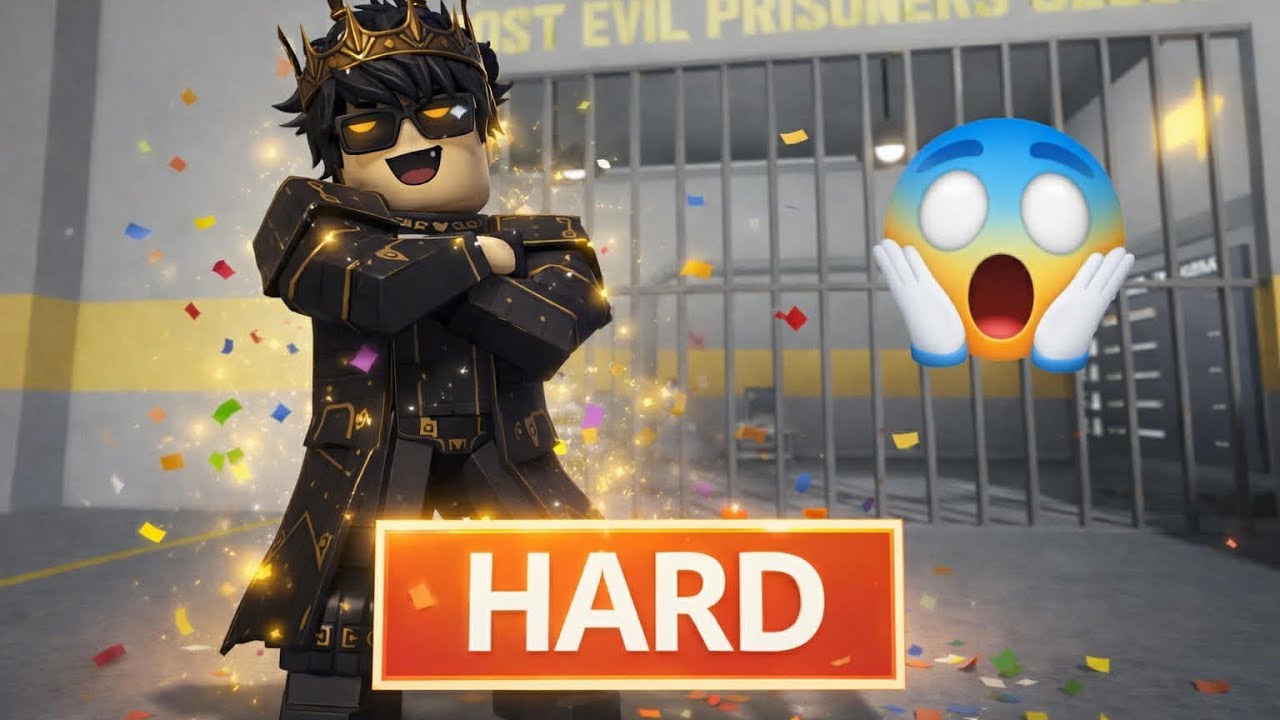 Finally completed a hard level in Barry’s Prison Run 😱🔥