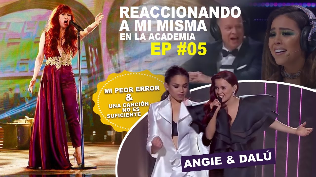 Reaccionando a mi misma en La Academia | Episodio #05