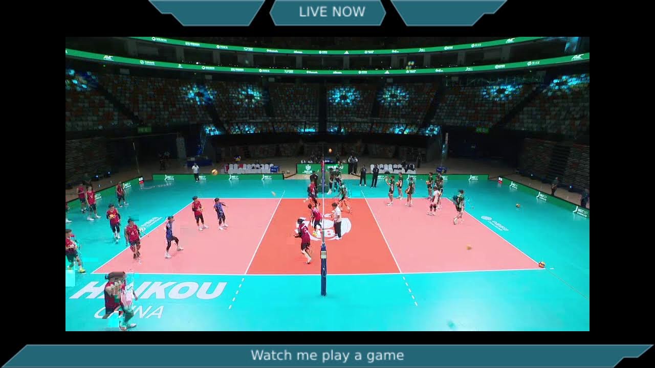 Pakistan Vs Kyrgyzstan U18 Volleyball Match