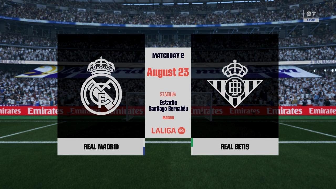 EA SPORTS FC 26: Real Madrid vs Real Betis