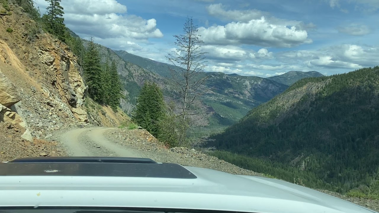 The road to Harts Pass