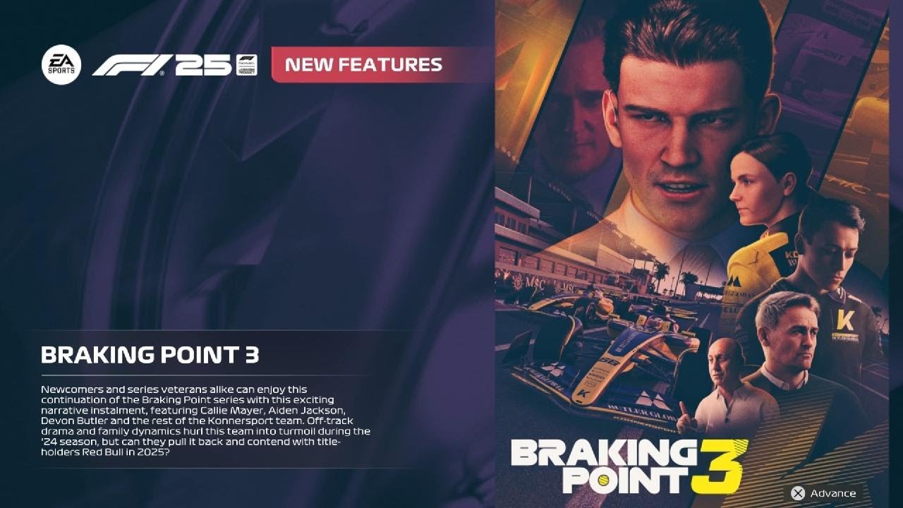 F1 25 Braking Point 3 Gameplay (PS5) [4K60FPS] (2025)